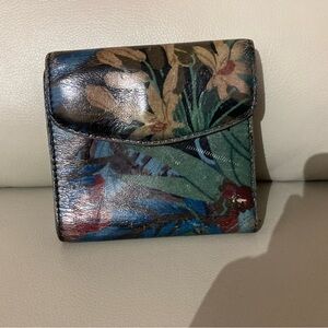 Patricia nash wallet blue forest